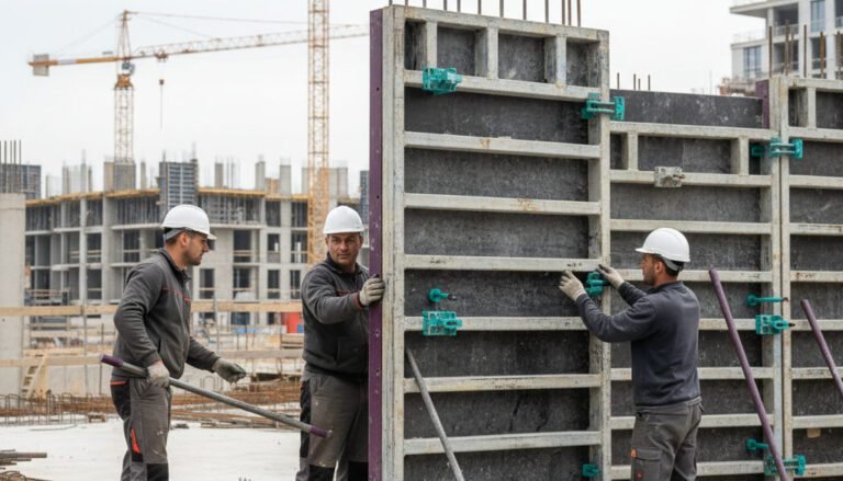 Coffreurs bancheurs roumains : qualité béton construction